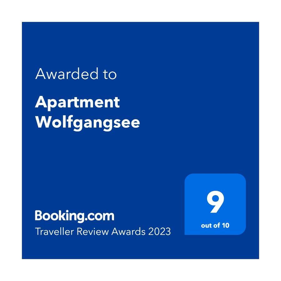 Apartment Wolfgangsee Strobl Exterior foto